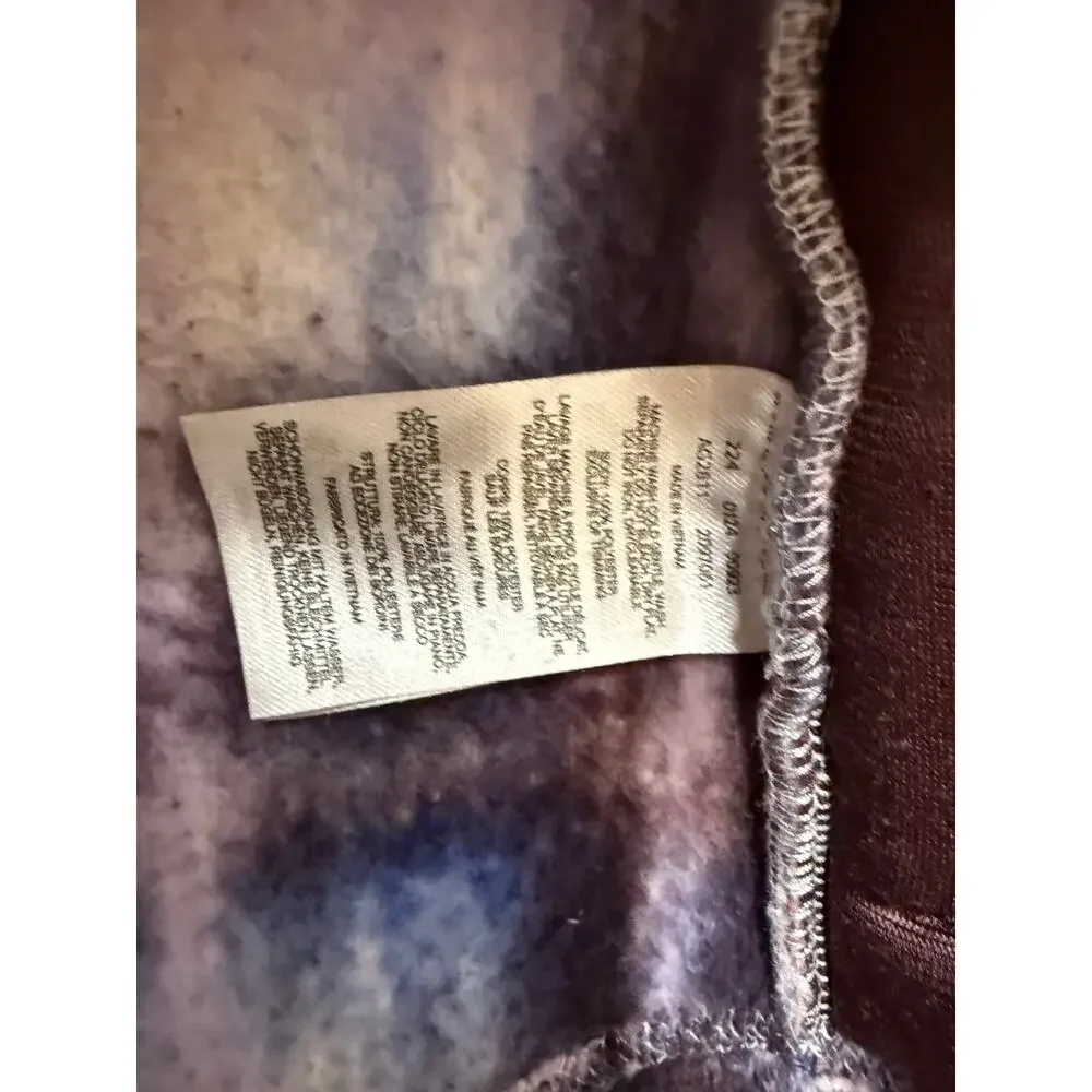 Columbia Youth Girls West Bend Printed Full Zip, Snowdrift Omblur, X-Small 6X